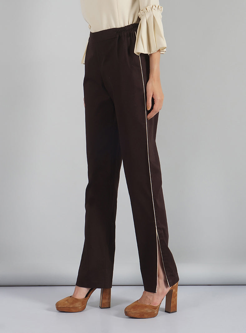 Buy online Floral Print Wide Leg Side Slit Trouser from bottom wear for  Women by Elexuras for ₹999 at 38% off | 2024 Limeroad.com
